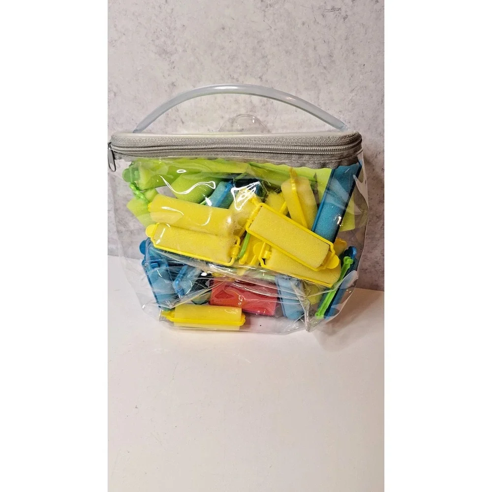 Foam Hair Curlers Set with StorageBag, no-heat Styling Rollers